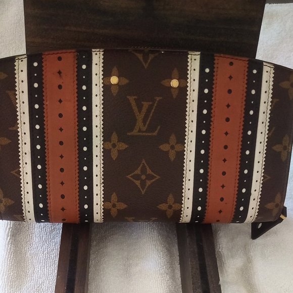 RARE! Limited Edition LV Brogue Steamer Pochette Voyage Zippy Wallet - Picture 2 of 13
